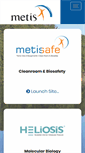 Mobile Screenshot of metisbio.com